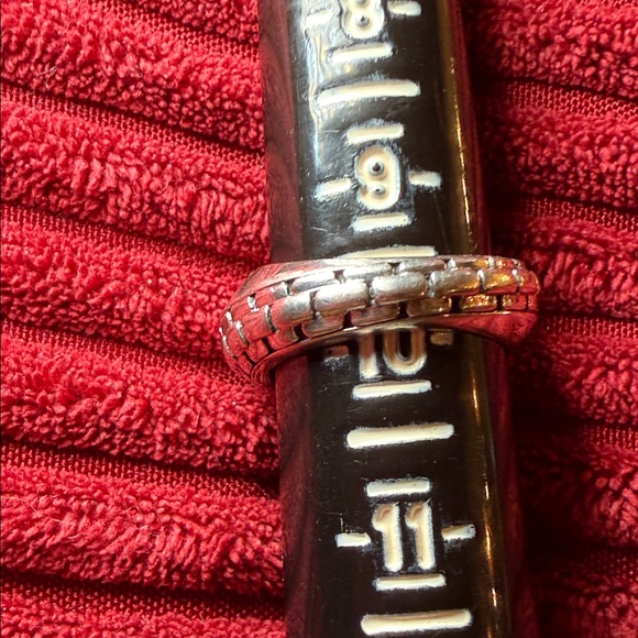John Hardy JAI Sterling Silver
 Patterned Ring - Picture 3 of 10